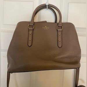 Kate Spade Satchel (with crossbody strap) - Shell